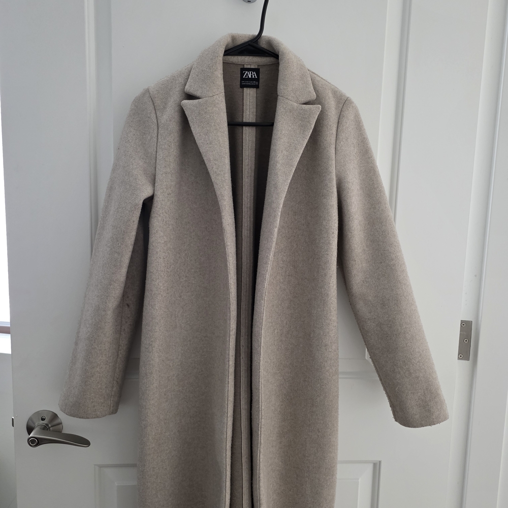 Zara Women's Beige Trench Coat